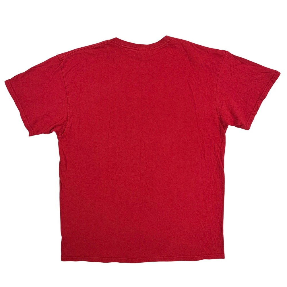 Vintage Alaska Shirt Men‎ Large Red Cotton Delta Pro Weight The Last Frontier - Picture 3 of 7
